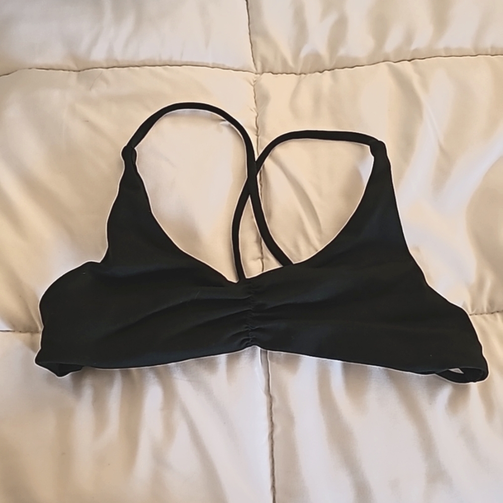 Spiritual Gangster strappy yoga bra